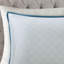 Housse de couette pour grand lit avec literie en coton à imprimé géométrique coloré deux tons-130081715