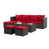 Rouge est en rupture de stock