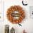 Halloween Burlap Ribbon Wreath