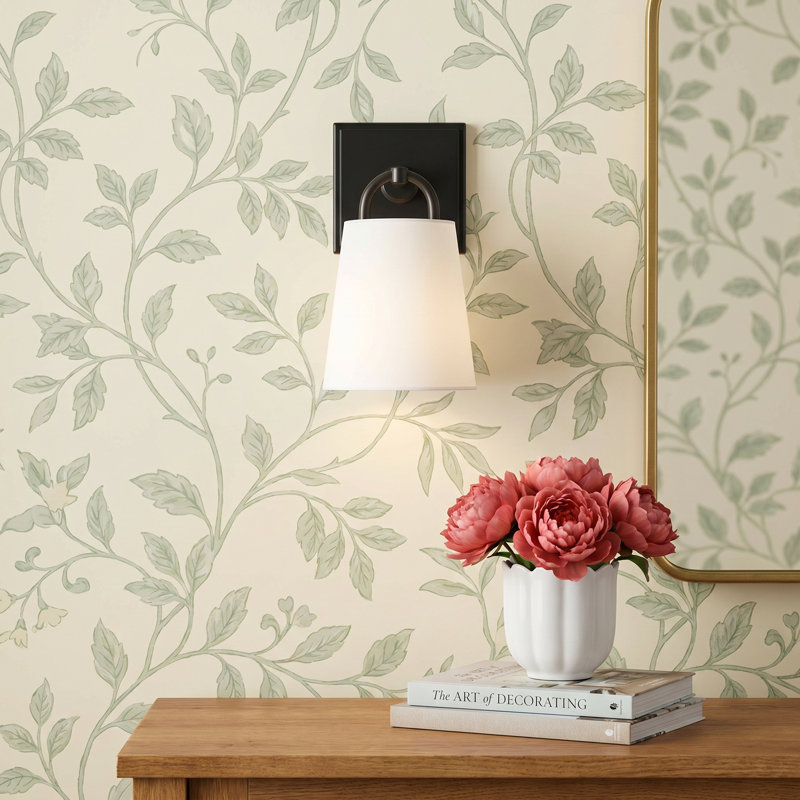 Armed Sconce, Matte Black