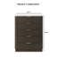 Mobilier de chambre à coucher 1pc