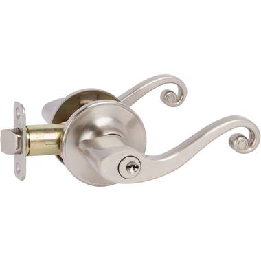 Emtek Helios Keyed (Entry) Door Lever with Rosette & Reviews