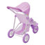 Olivia Little World Polka Dot Princess Baby Doll Twin Jogging Stroller, Pink-1138980224