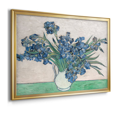 Irises-Vincent van Gogh-Framed Gallery Wrapped Canvas-1890