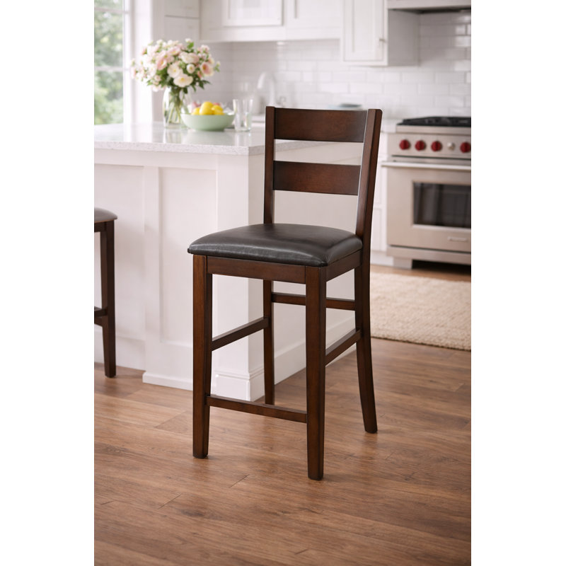 Abdulkadyr Upholstered Counter Stool