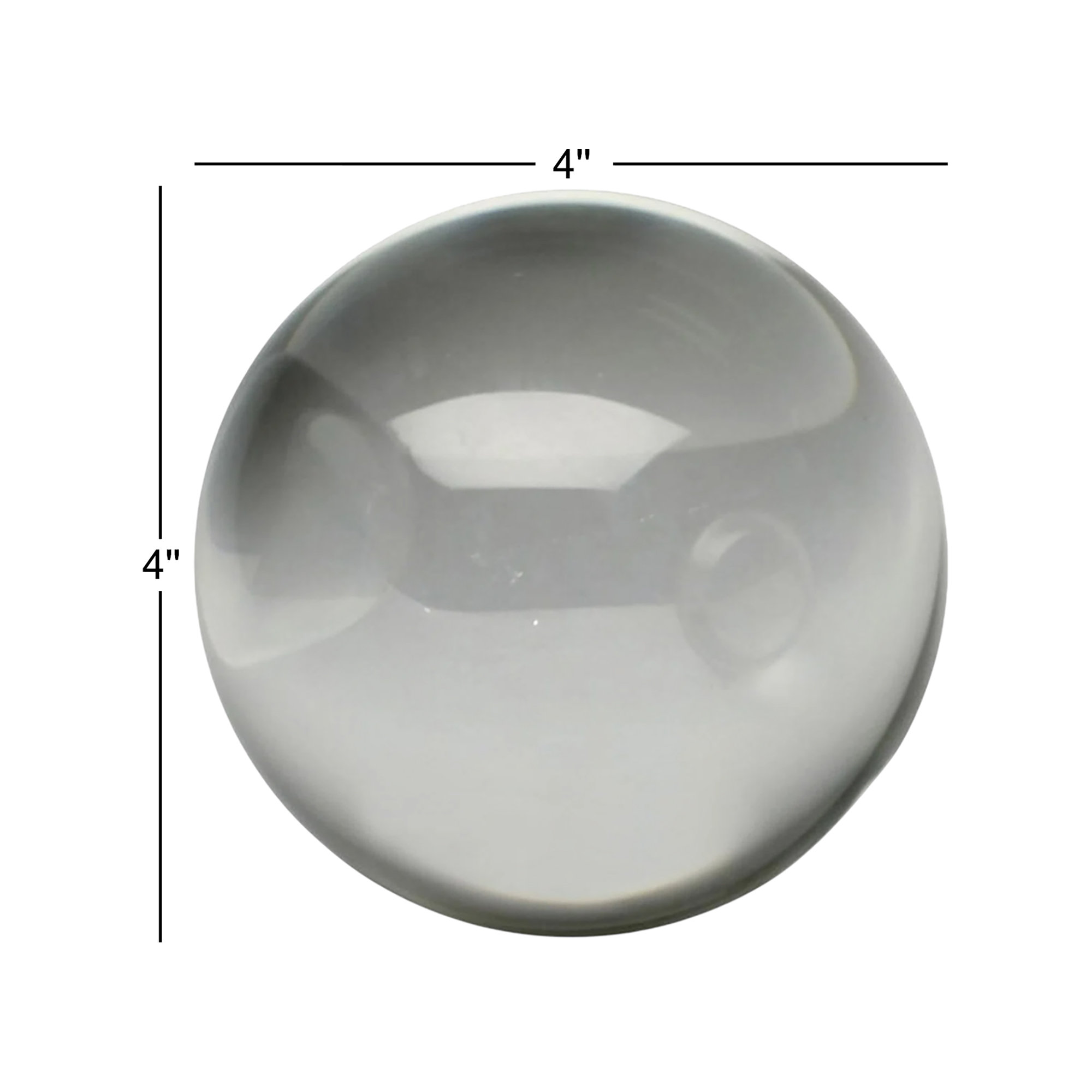 Fernanda Sphere, 4" H x 4" W x 4" D