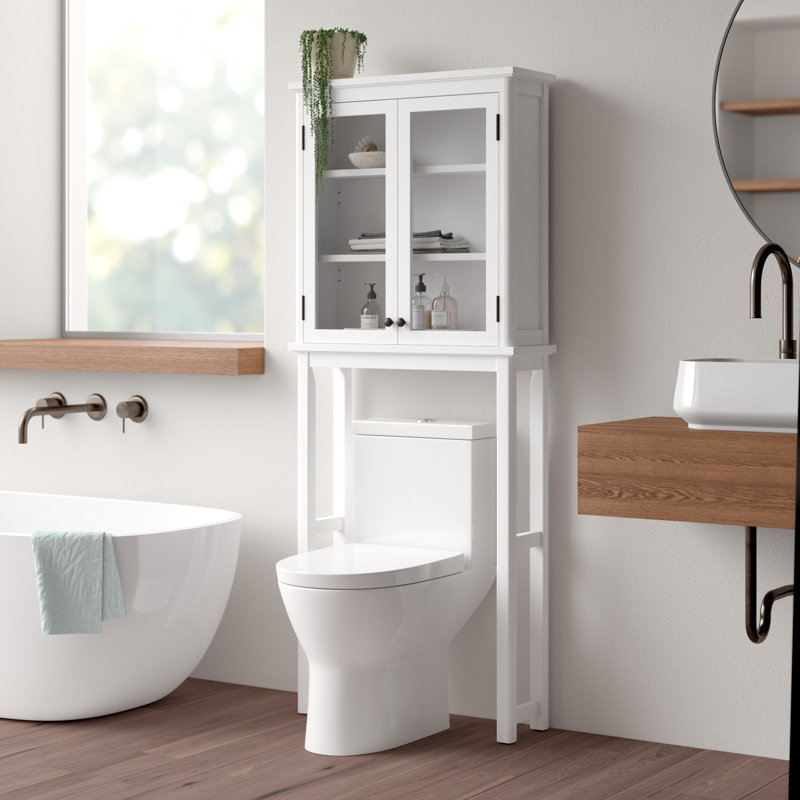 Carruthers 68.58cm x 167.64cm Over the Toilet Cabinet