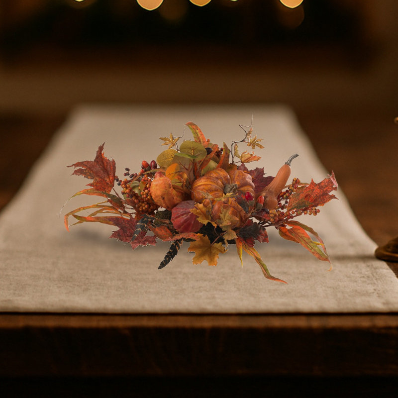 Harvest Centerpiece Silk Arrangement