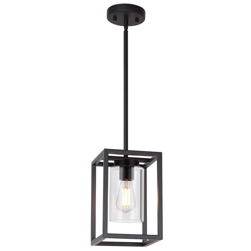Lagarde 1 - Light Single Pendant, Black