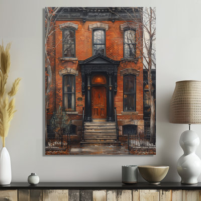 Hiver brun «Heritage Home» à Boston - Boston Wall Art Living Room