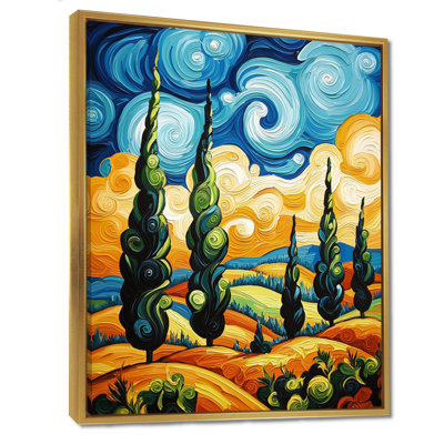 «Autumn Wood Forest» par Vincent II, impression d'art mural Van Gogh