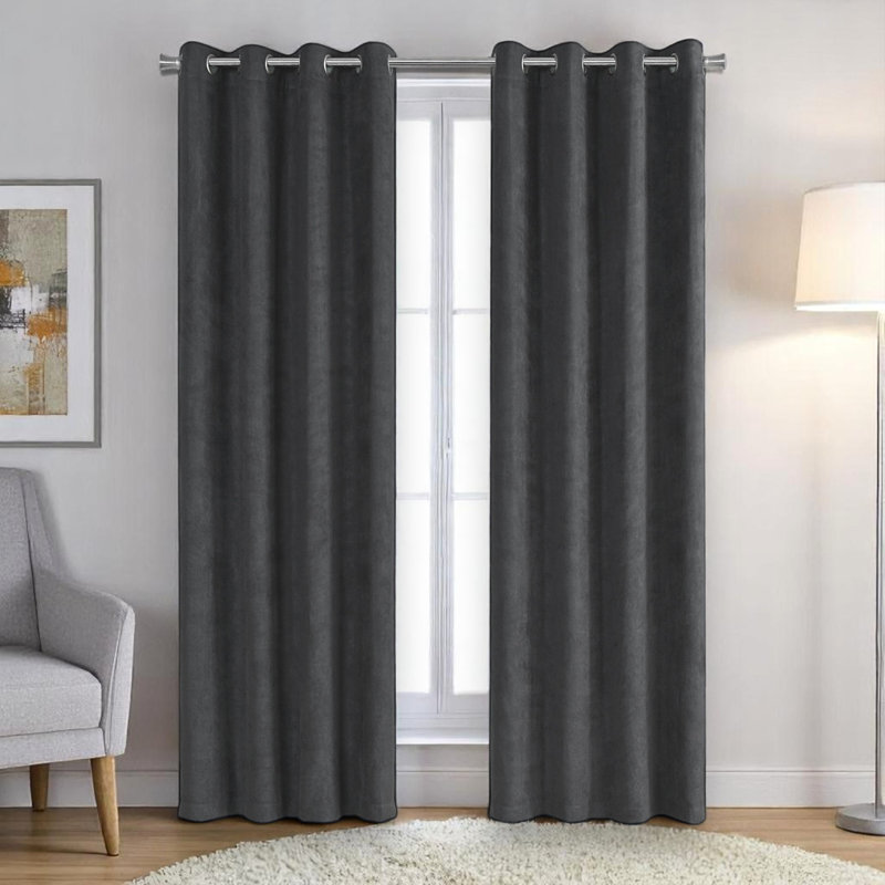 Kassa Curtain Panel 2pcs Set 54"W X 95"L