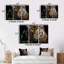 Portrait de tigre brun - art mural tigre-520422827-520422826