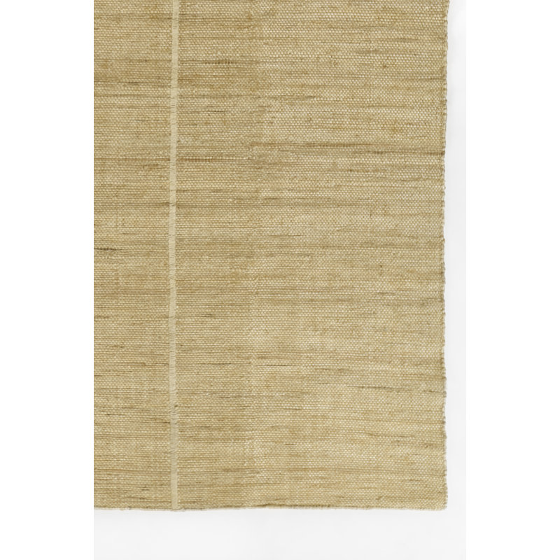 Striped Area Rug in Tan, Rectangle 6'3" x 9'