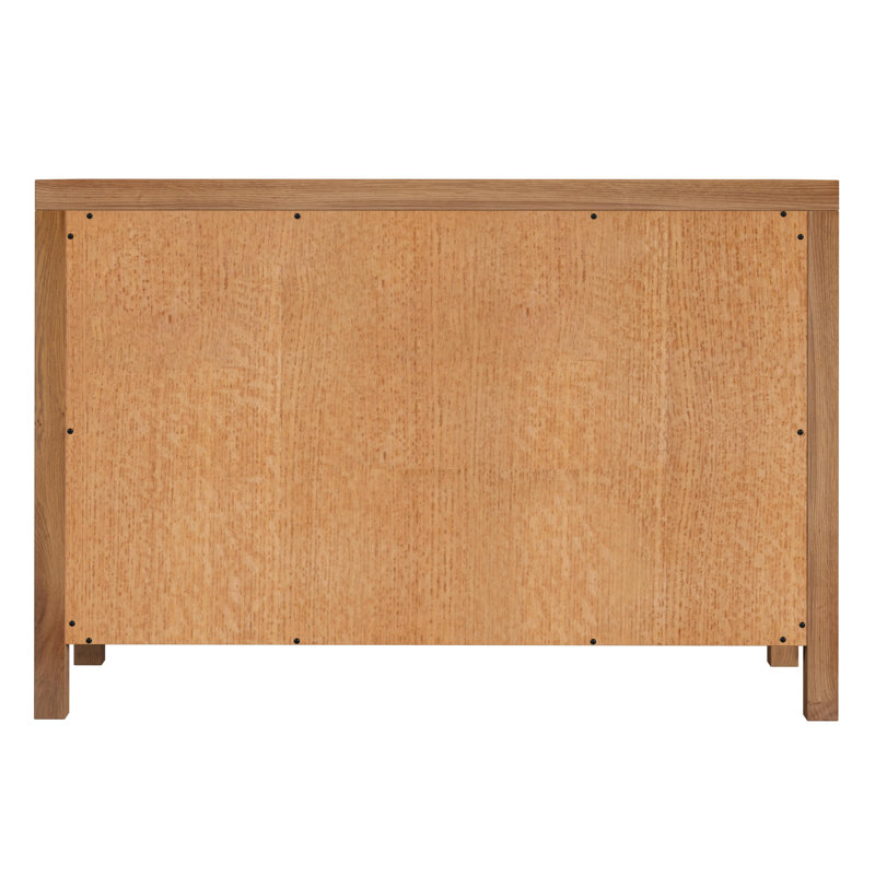 Mesa Cane and Solid Wood 6-Drawer Dresser