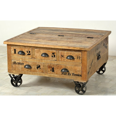 Solid Wood Coffee Table
