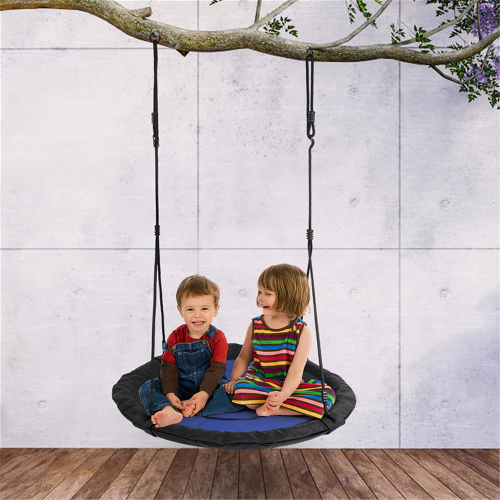 Norbi Round Tree Swing 440 Lb Weight Durable Steel Frame Waterproof  Adjustable Rope & Reviews