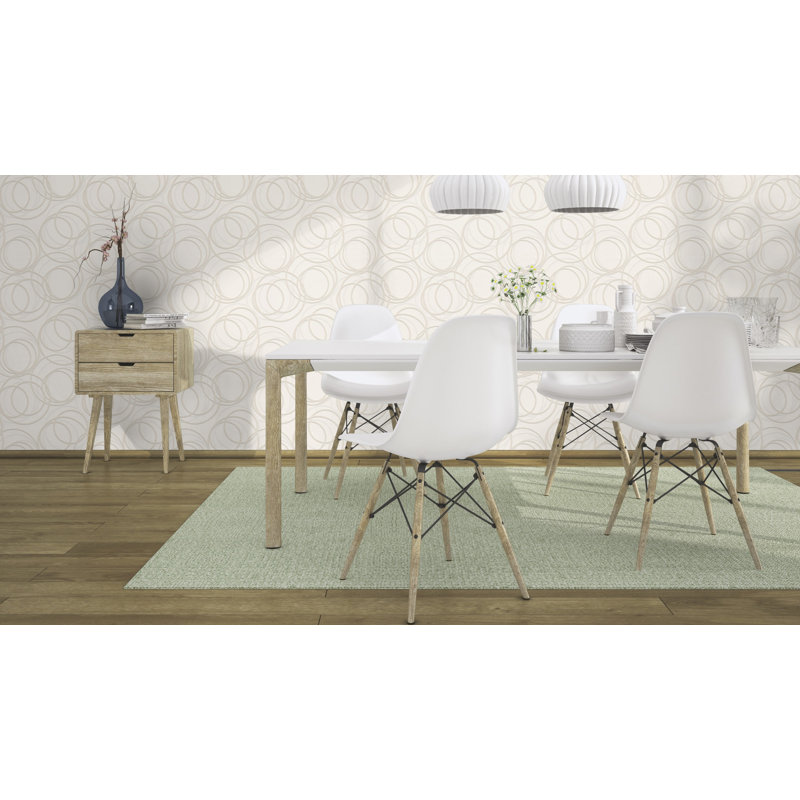 10.05m x 53cm Textured Matt Wallpaper Roll