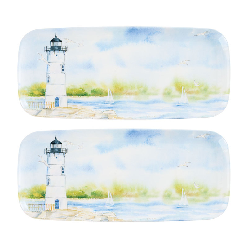 2-Piece Lighthouse 15" Tray