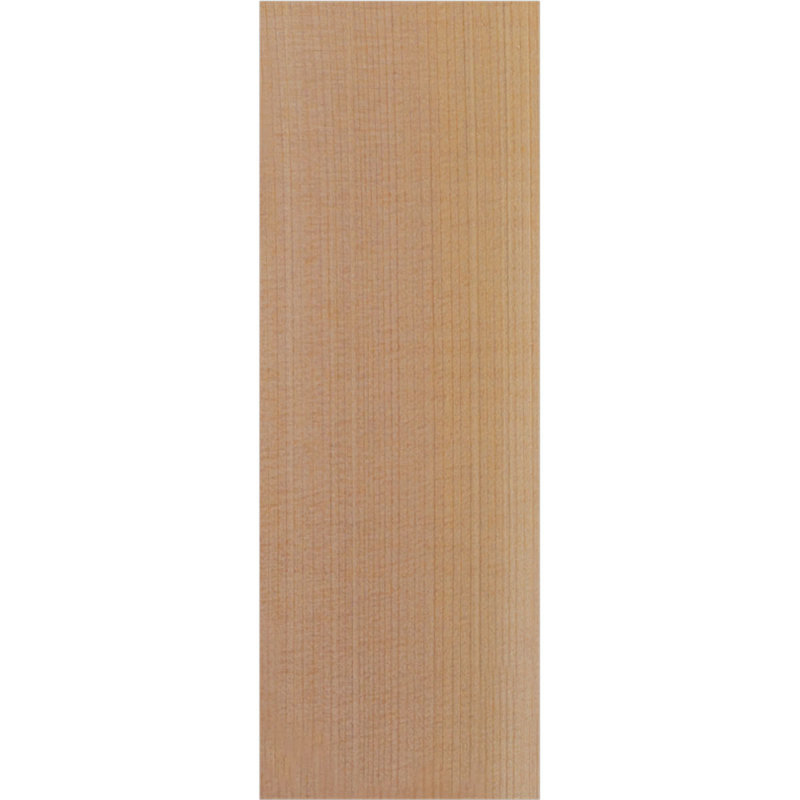 Queue de chevron lisse Newport, Cèdre rouge, H 10 po x l 48 po x P 3,5 po