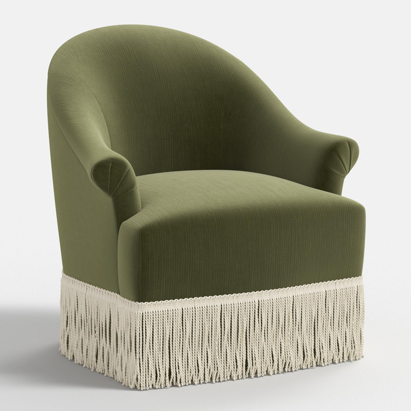 Marie 32 Wide, Moss Performance Velvet