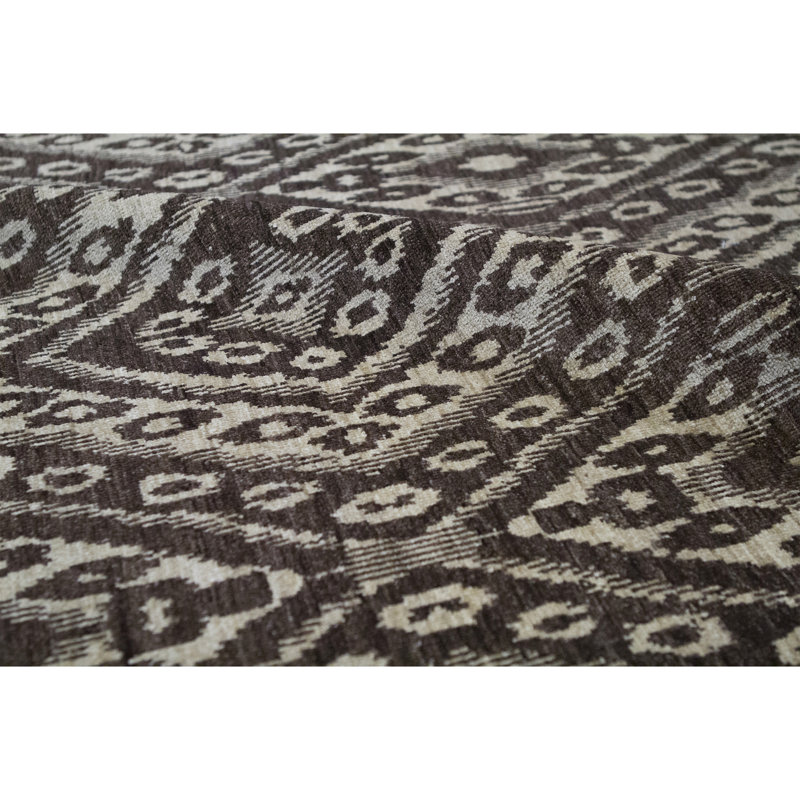 Hand Woven Wool Geometric Area Rug