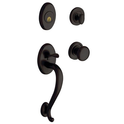 Logan Complete Inactive Logan Dummy Handleset with Knob and Rosette