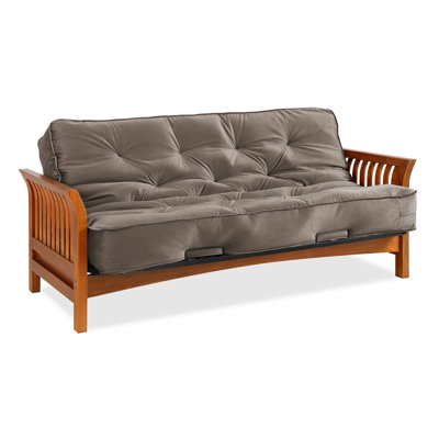 Boston 76.29'' Upholstered Futon
