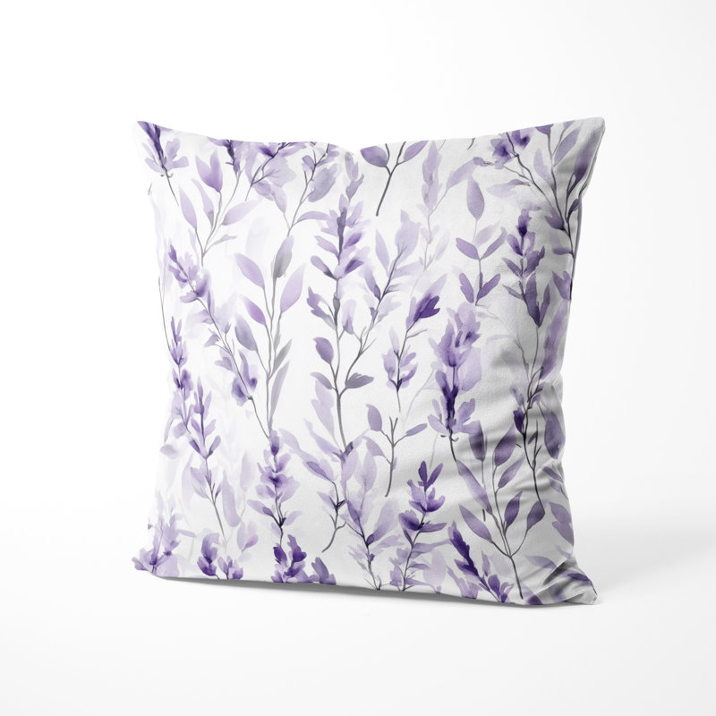 Coussin Floral, H 18 po x l 18 po