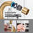 2-handle Bathroom Faucet with Drain Assembly-78598338