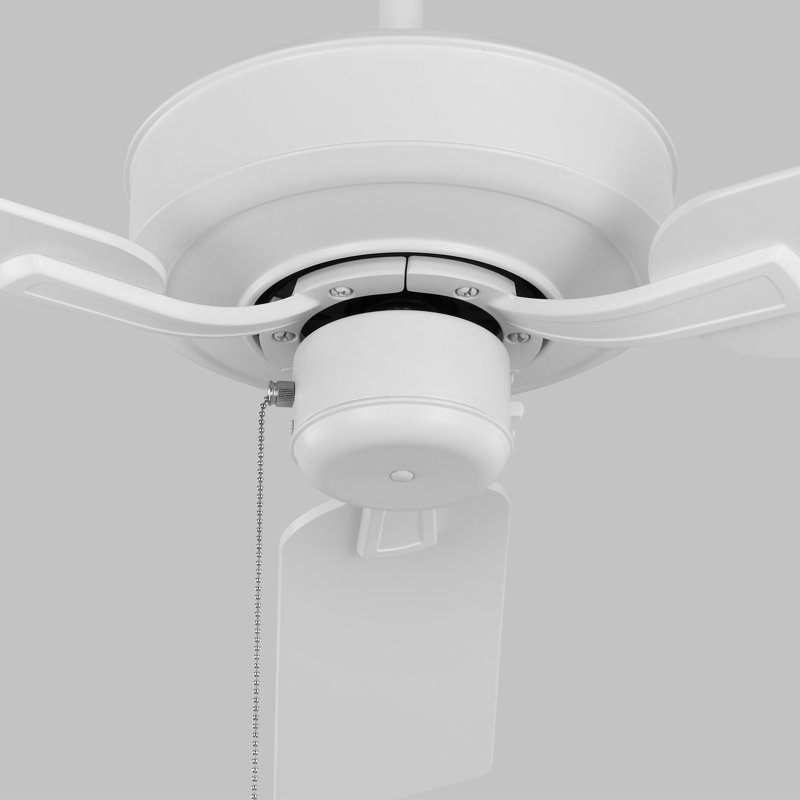 Ventilateur de plafond 48 po , Blanc mat, Blanc mat