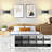 Black Modern Led Wall Sconce, Set Of 2 Hardwired Wall Sconces, 3 Colors Indoor And Dimmable Wall Lamp, 12w Up And Down Aluminum Wall Mount Light For Bedroom Living Room Hallway Corridor (black, 2 Pack)