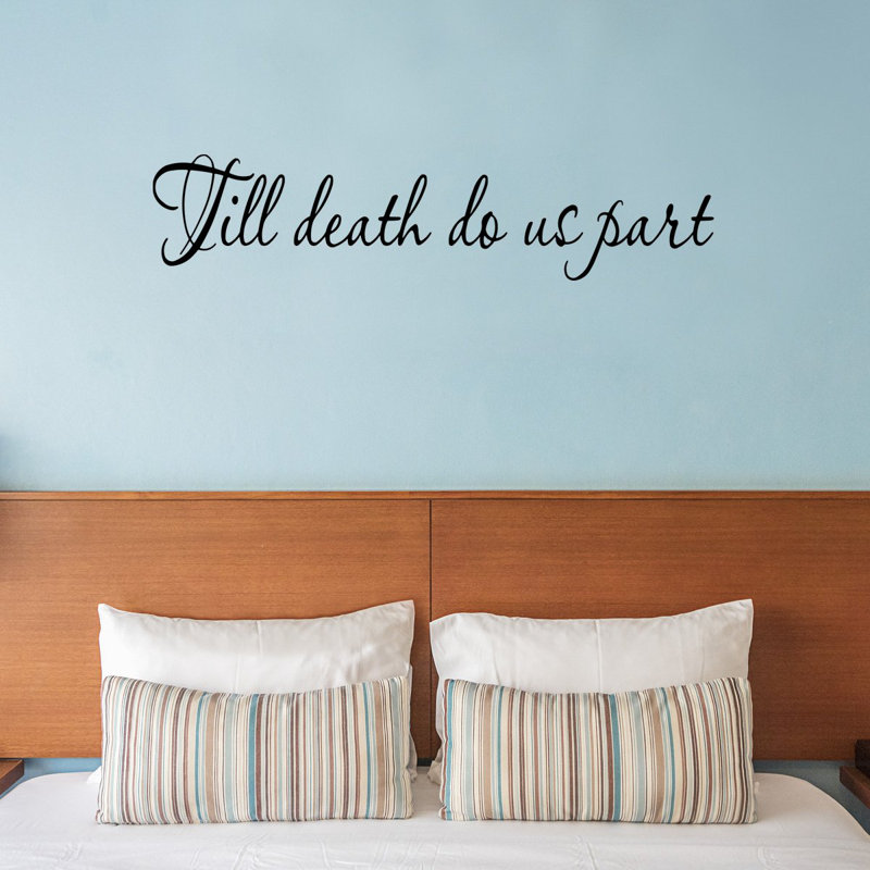 Text & Numbers Wall Decal, 10" x 44"