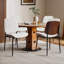 Chaise rembourrée Mid-Century avec pieds en métal-63716406-44407508