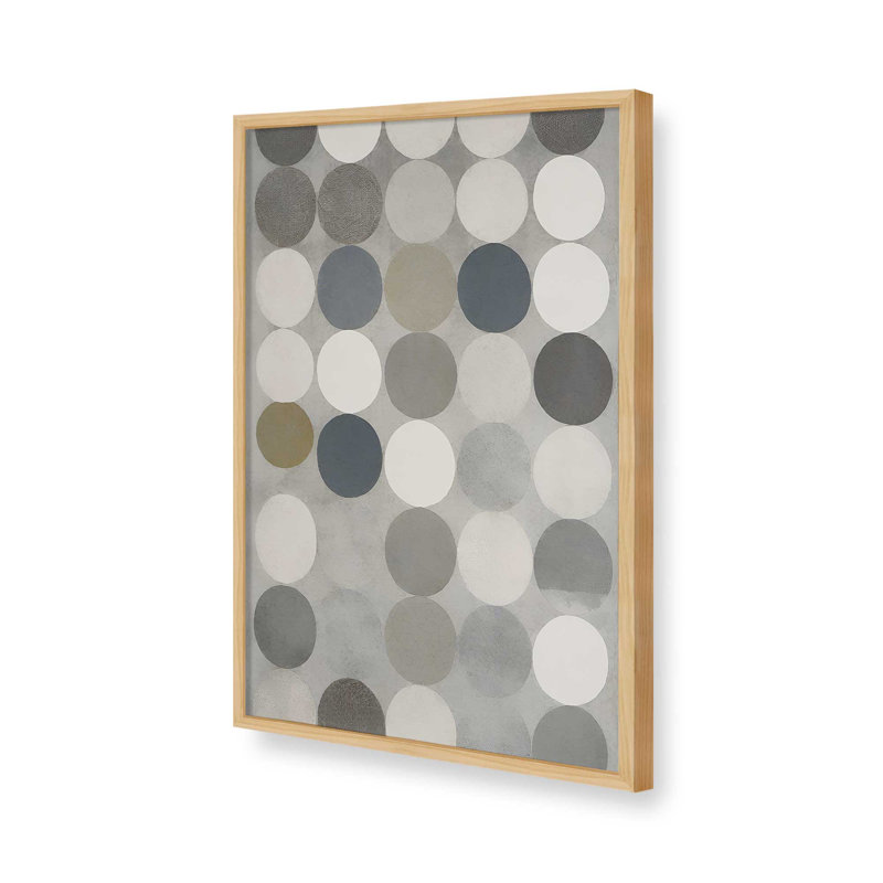 Impression sur toile gris en demi-teinte II par Elena Ray, Tanné, Impression sur cadre ouvert sans papier mat