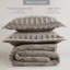 Ensembles de literie en fausse fourrure douce, lit simple gris TG avec confort moderne