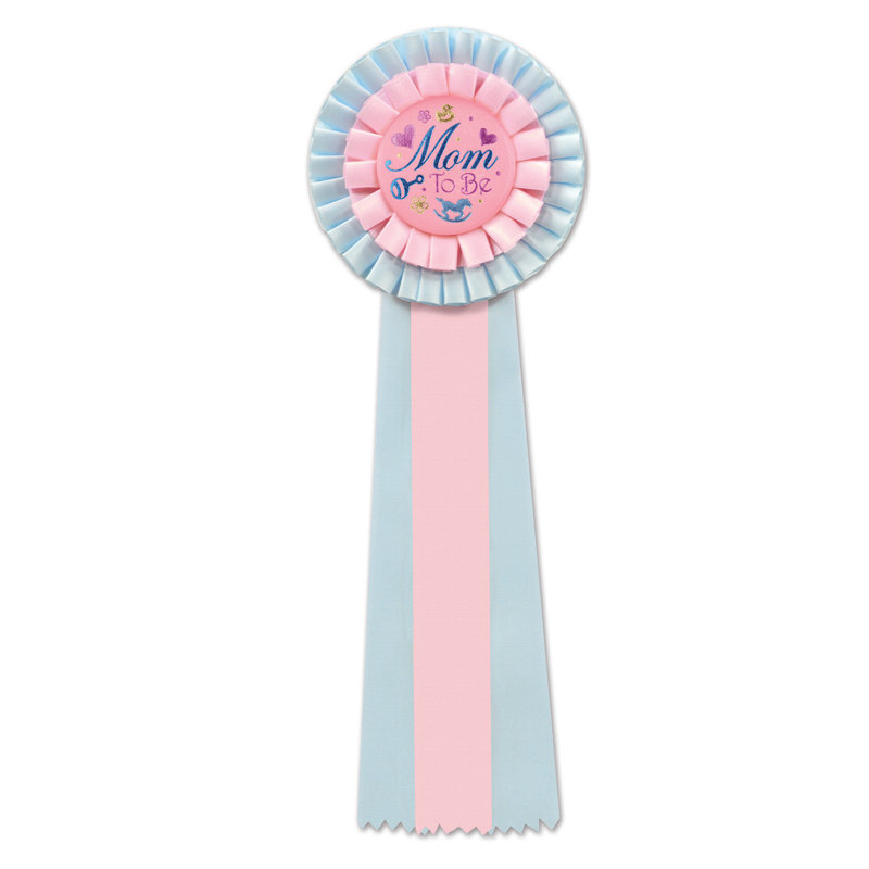 Rosette Mom To Be Deluxe, Rose / bleu