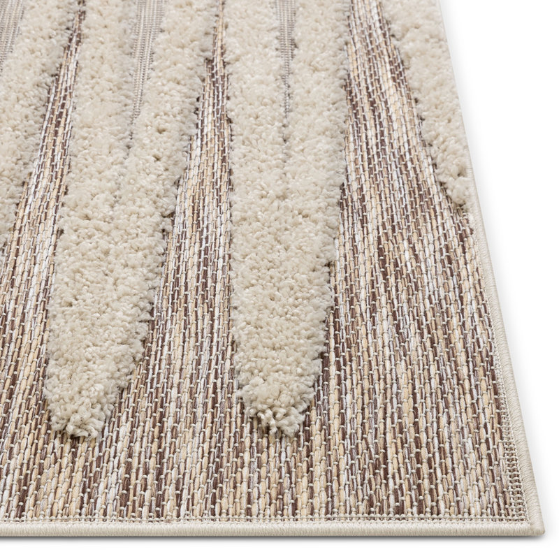 Bellagio Geometric Synthetic Hand Woven Area Rug, Rectangle 300 x 240 cm