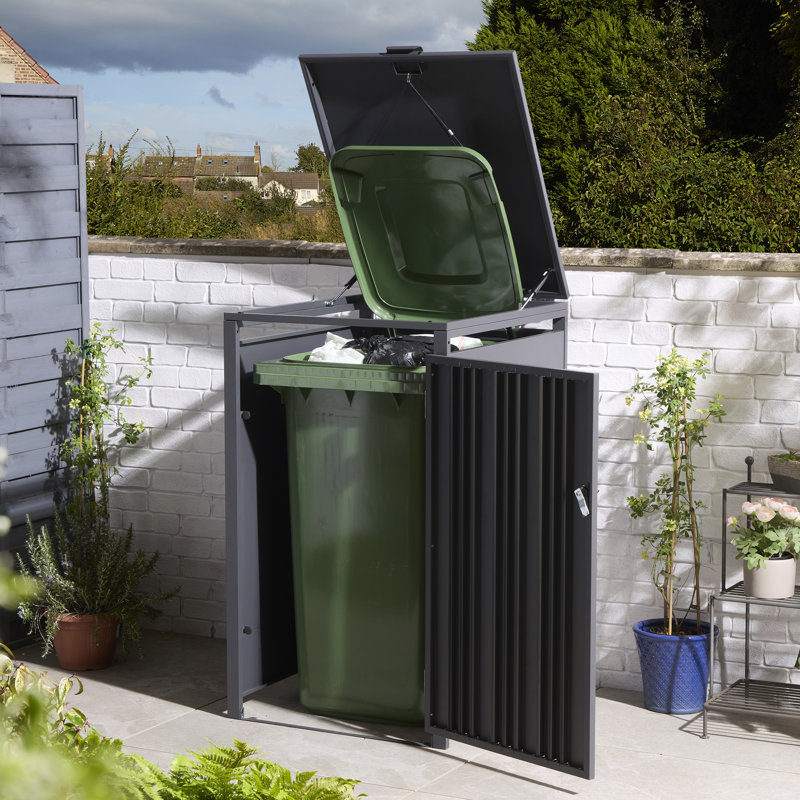 Metal Single Bin Store, Anthracite
