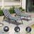 Outdoor Lounge Chair Cushion 2PCS Set Replacement Patio Funiture Seat Cushion Chaise Lounge Cushion-576679452