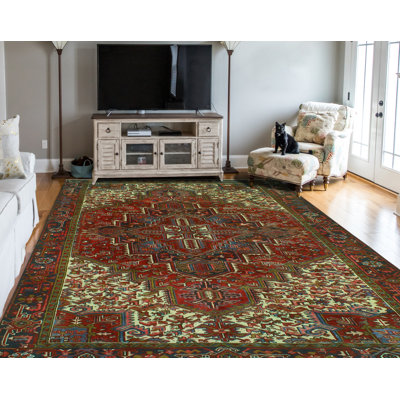 Minaxi One-of-a-Kind 7'1" X 11'4" 1980s Wool Area Rug