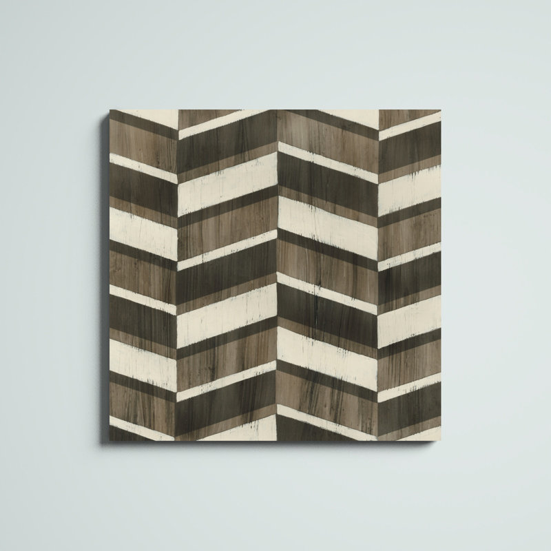 «Driftwood Geometric VII», impression sur toile, H 36 po x l 36 po