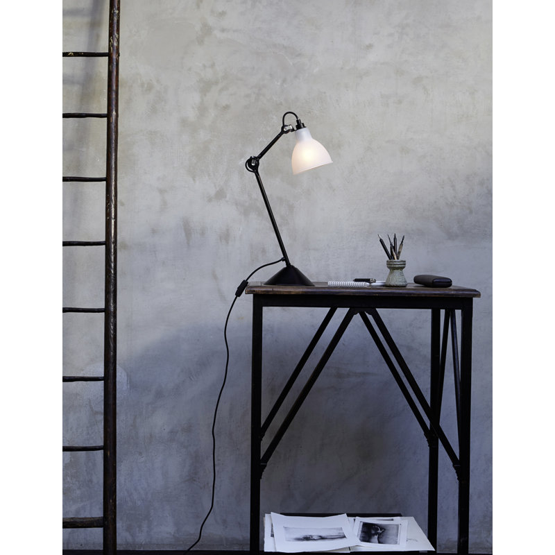 Lampe Gras Desk Table Lamp, Black/Copper