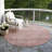 Thornyx Pink Washable Indoor-Outdoor Rug - LOOMLAN-494523872
