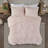 Arya Embroidered Medallion Faux Fur Ultra Plush Comforter Set-1963773213-1963773214