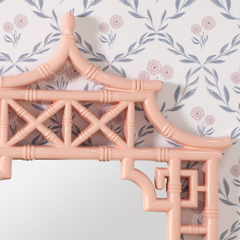 Shing Resin Wall Mirror, Bubblegum