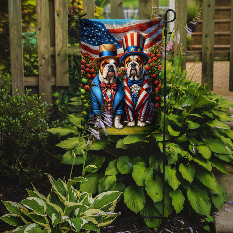 Drapeau All American Garden, Bouledogue anglais