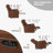 Rueda Genuine Leather Power Recliner with USB Port -84444145