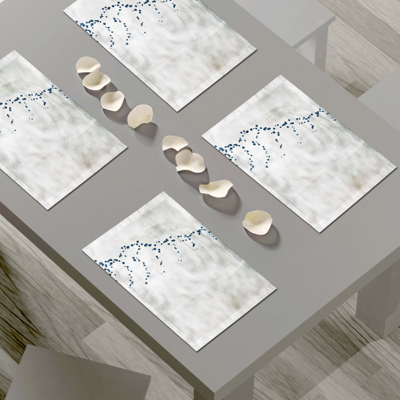 Napperon abstrait en polyester