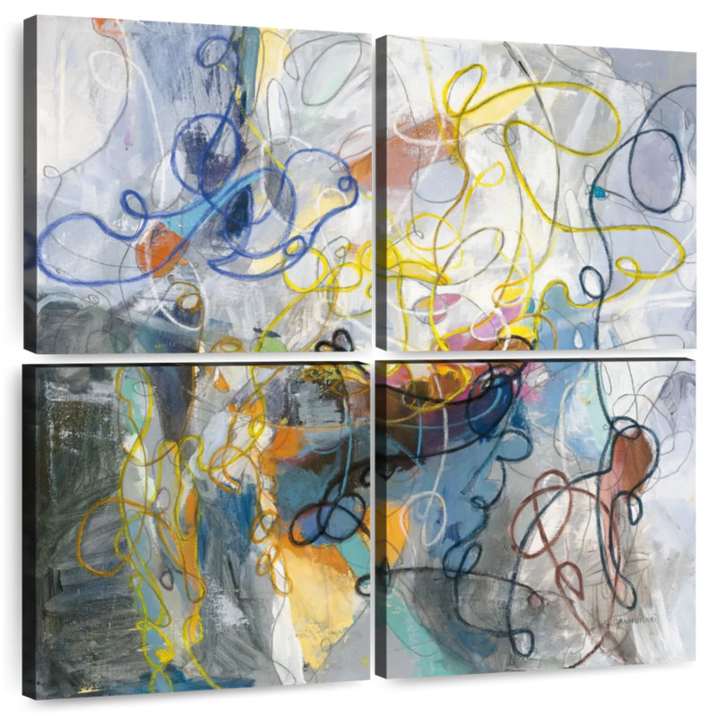 Blue And Sienna Avery, 57" H x 57" W